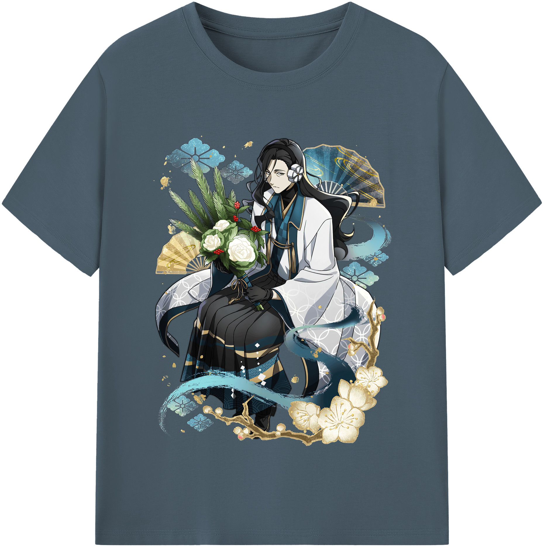 （画像用） 文豪ストレイドッグス Bungo Stray Dogs 綿100％半袖Tシャツ（フロントプリント）